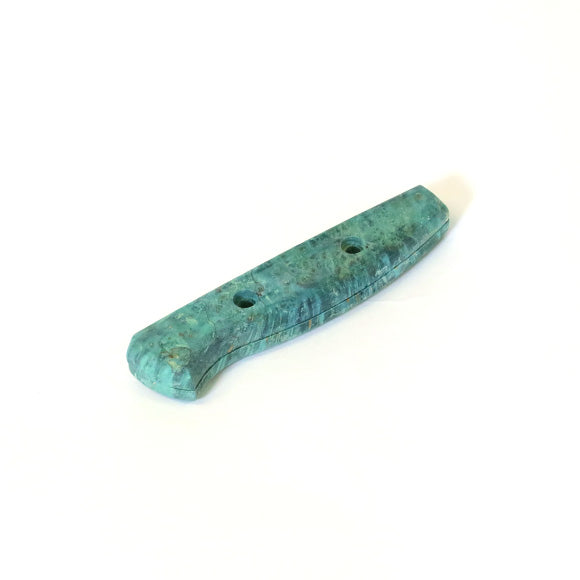 Customize Handle Stabilized Wood emerald green(Only in JAPAN ; 日本国内向け)