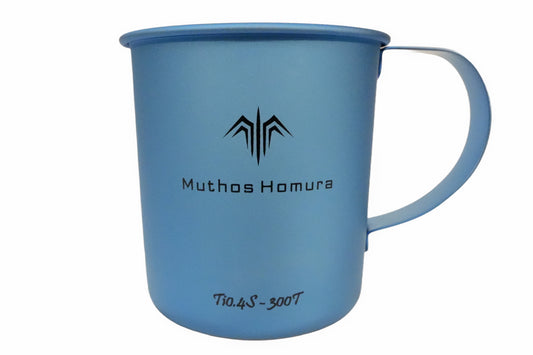 Titanium Ultra Light Mug Cup 300 Tall Sky Blue Collection  （Only in JAPAN ; 日本国内向け）