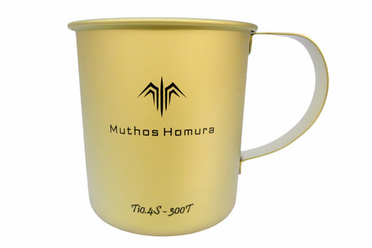 Titanium Ultra Light Mug Cup 300 Tall Champagne Gold Collection  （Only in JAPAN ; 日本国内向け）
