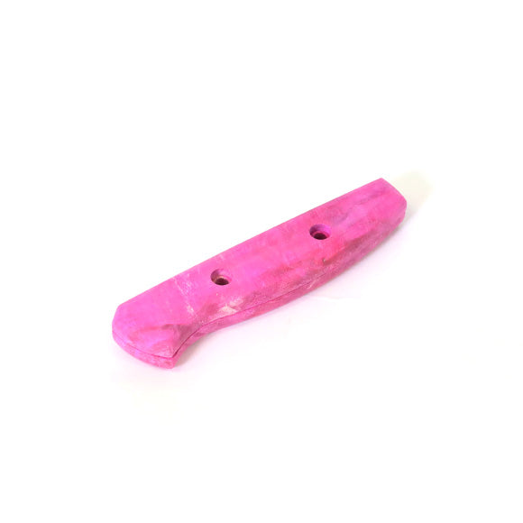 Pink Rasp Handle Customize Handle Stabilized Wood Crazy Pink(Only in JAPAN ; 日本国内向け ...