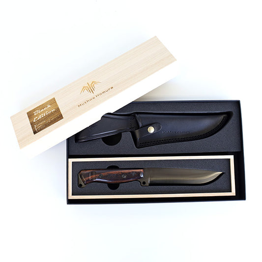 Bushcraft_Knife_Prominence_MH-015_Black_Edition_(International_Price;Outside_JAPAN)